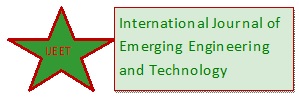 					View Vol. 1 No. 2 (2022): International Journal of Emerging Engineering and Technology (IJEET)
				